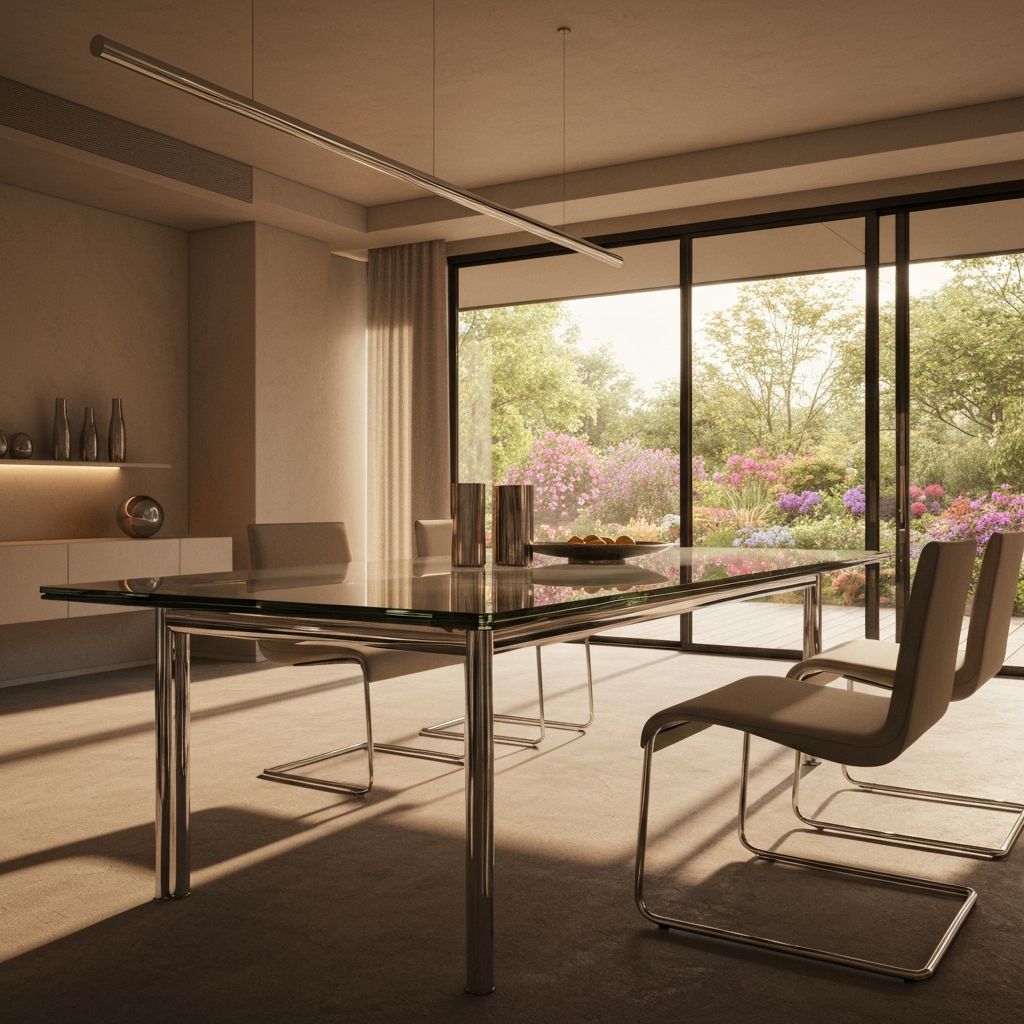 Walnut Dining Table — LIFESTYLE render by Reggie